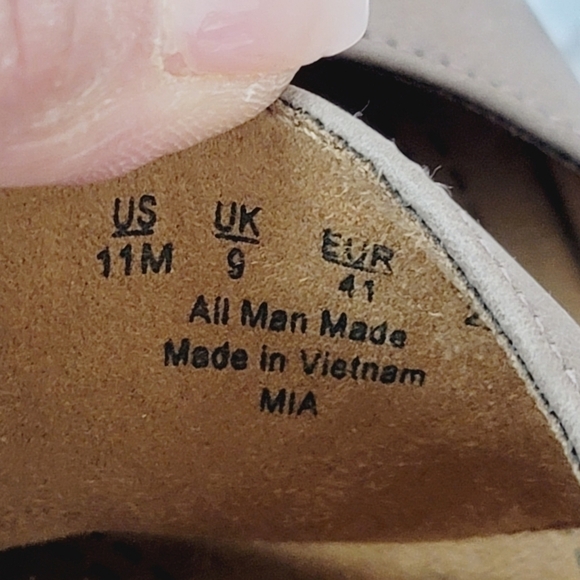 NATURALIZER SOUL Mia Taupe Wedges Size 11M - Picture 13 of 14
